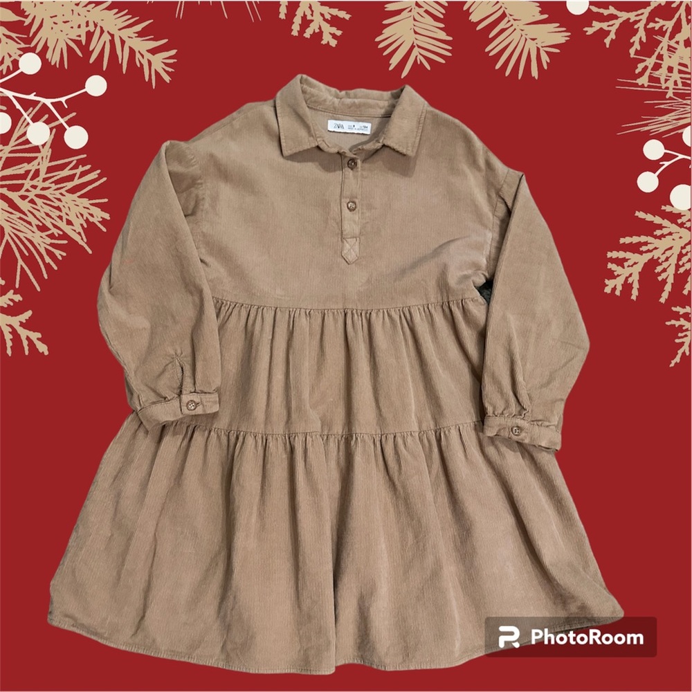 Zara Kids Corduroy Dress - Size 9